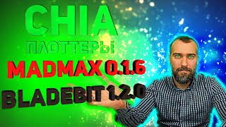 Майнинг Chia. Встроенные плоттеры MadMax 0.1.6 и BladeBit 1.2.0 в chia blockchain