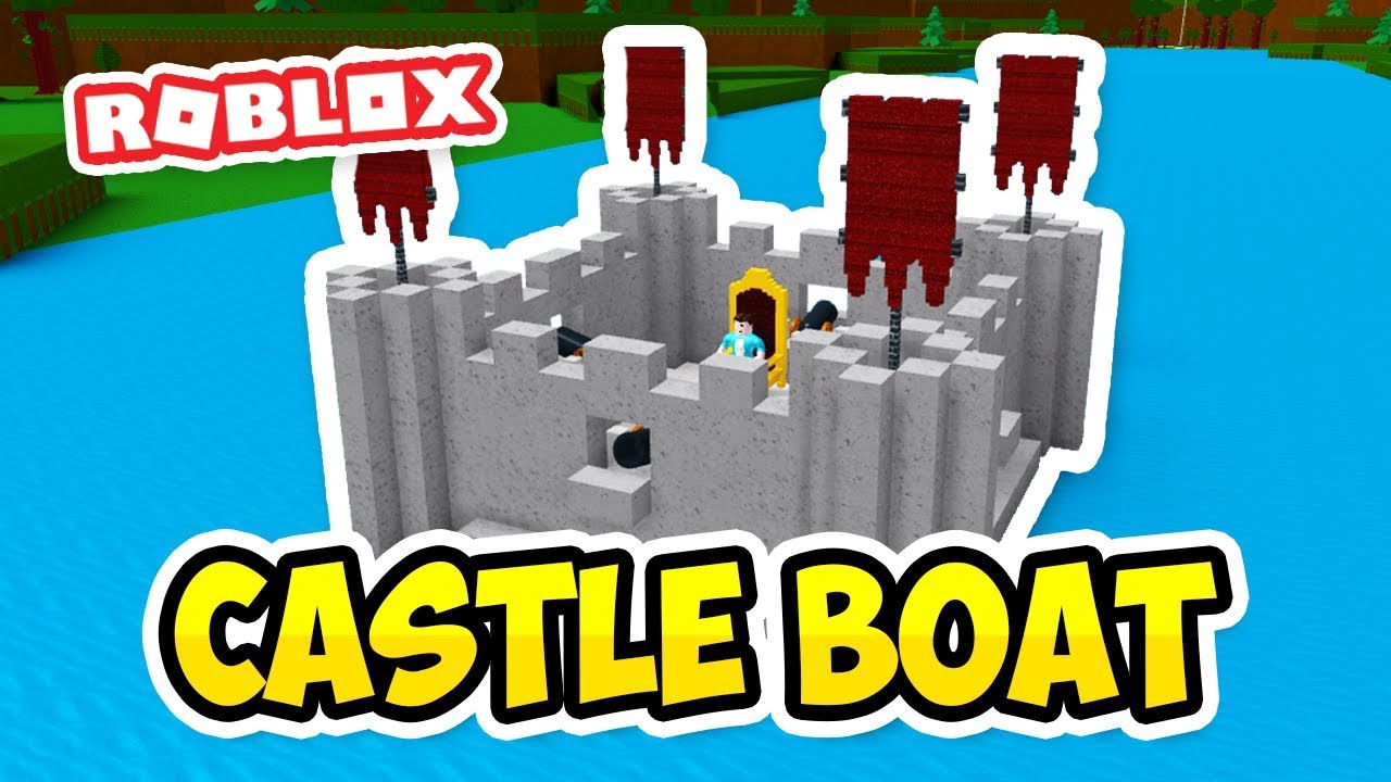 Castle Boat Roblox Build A Boat For Treasure Youtube - epic castle boat roblox build a boat for treasure