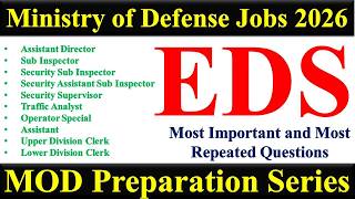 MOD Screening Test Preparation | Every Day Science | MOD Assistant Director, Sub Inspector | EDS |