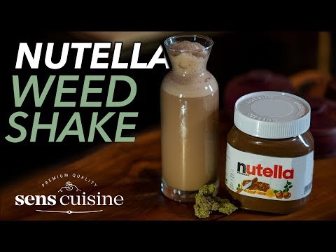 NUTELLA Weed Milkshake!