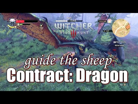 Vídeo: The Witcher 3 - Dragon Contract: Como Matar O Forktail