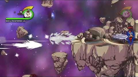SSF2 Mods- Goku Mastered Ultra Insinct vs Jiren