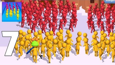 Join Clash 3D - Gameplay Walkthrough Part 7 Levels 71 - 81 (iOS, Android)