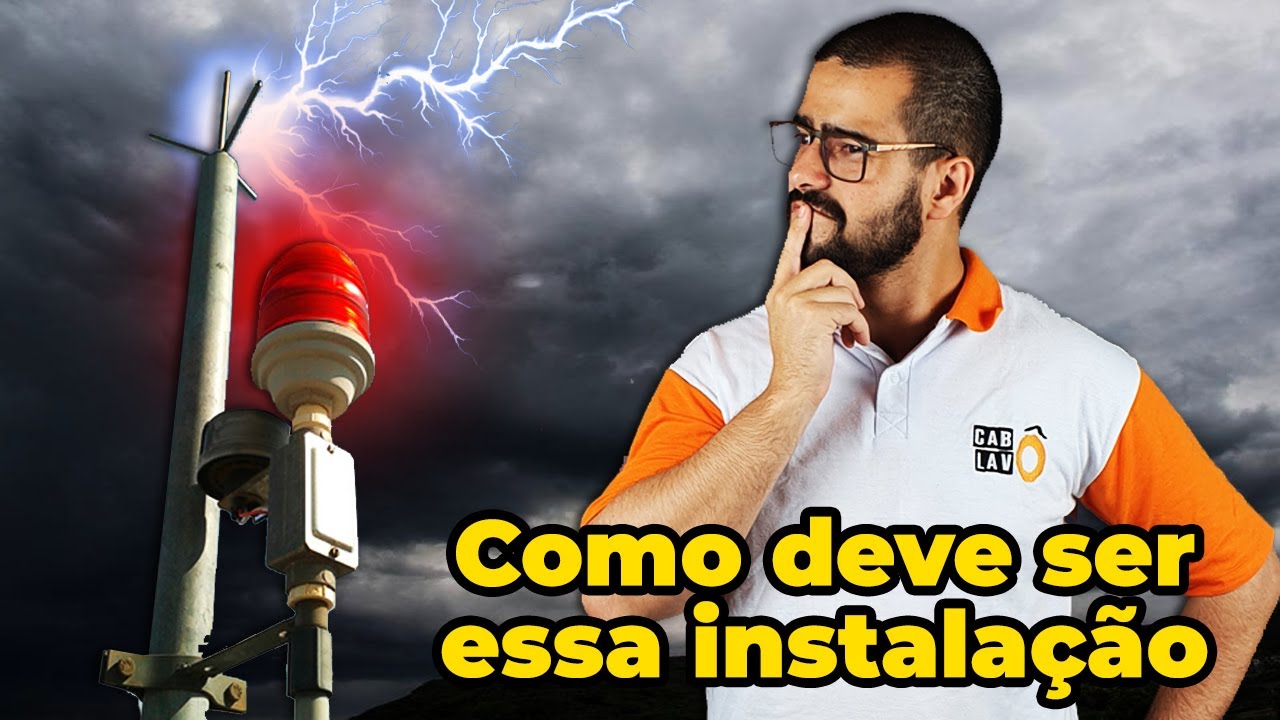 Sistema de PARA RAIO ou SPDA, como deve ser INSTALADO!