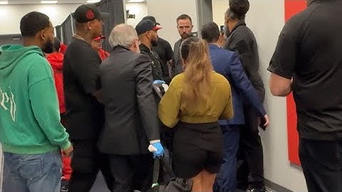 Edgar Berlanga RUSHED TO DOCTOR after BRUTAL KNOCKOUT by Hamzah Sheeraz; BACKSTAGE REACTIONS