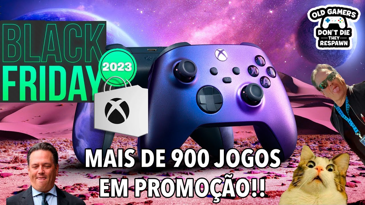 A Black Friday chegou com mais de 900 títulos em promoção na Microsoft  Store!