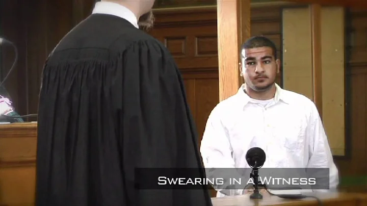 Mock Trial Step-by-Step: Swearing in a Witness - DayDayNews