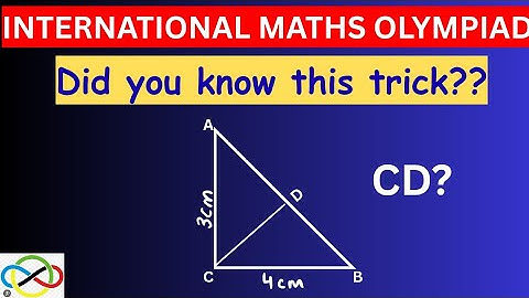 A nice question on triangles || Olympiad question Harvard University|| cambridge interview