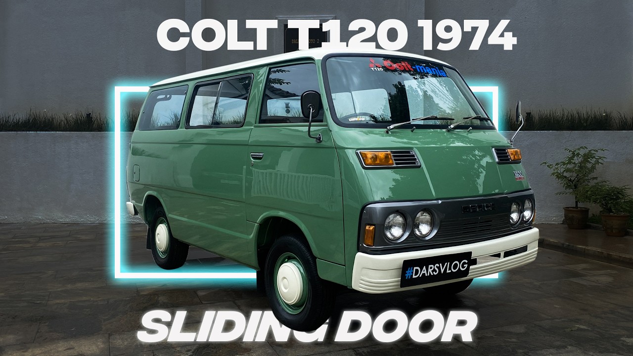 MODIFIKASI SIMPLE KLASIK - Mitsubishi Colt Sliding Door T120 1974 ‼️ #DARSVLOG