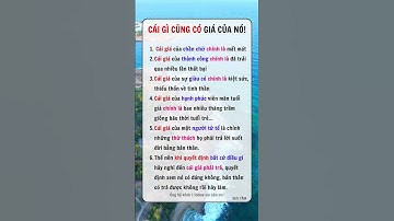 Cái gì cũng có giá của nó #shorts #nguyenvantruongofficial #shortvideo #nvt #short #subscribe