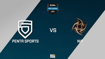 ESL Pro League Season 4 - Penta Sports vs NiP - map2 - de_cache