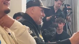 “NEVER MIND ALL THAT!!” JOHN FURY MID PRESSER IN MORECAMBE ANALYSES BIG USYK FIGHT