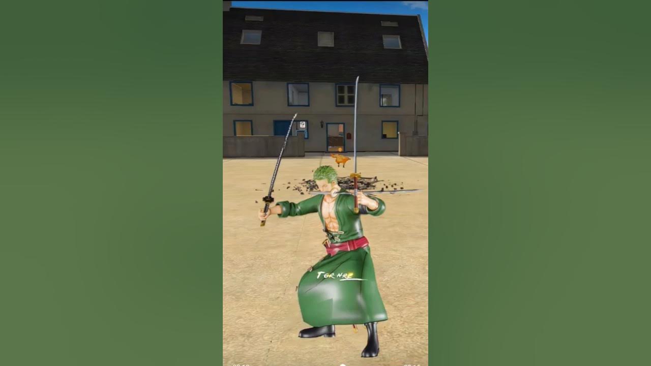 Roronoa Zoro Vs Zenitsu 🔥 shortsfeed tgrnrz freefire YouTube
