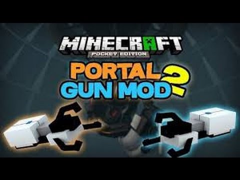 Mcpe Portal Gun MOD! + Download!