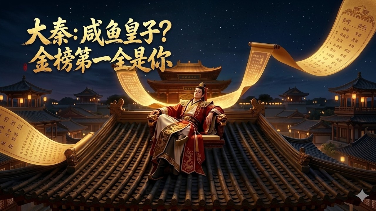 大秦：咸鱼皇子金榜题名，震惊朝野