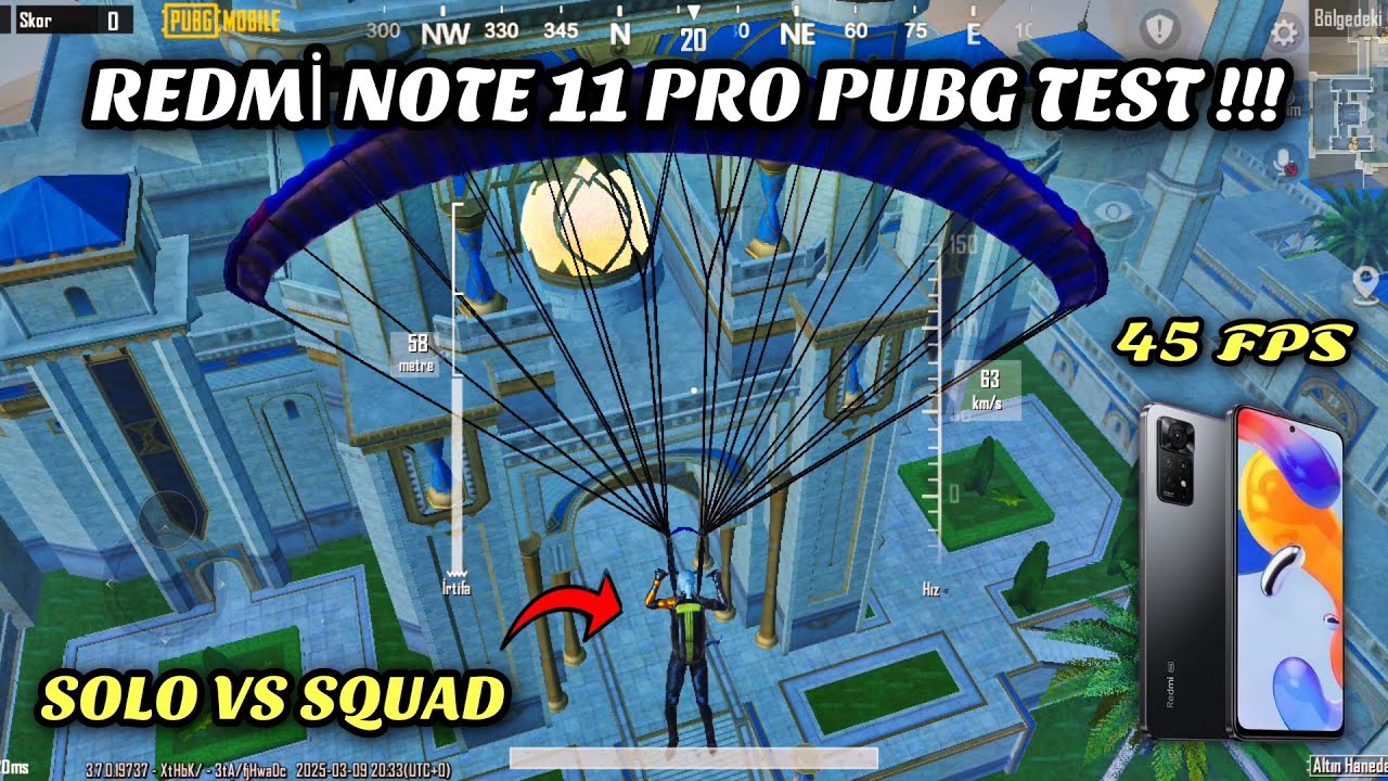 note 11 pro   pubg test
