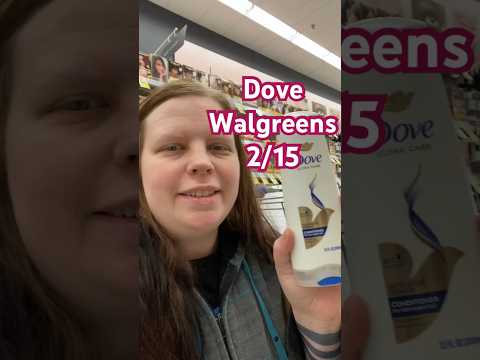 Dove shampoo and