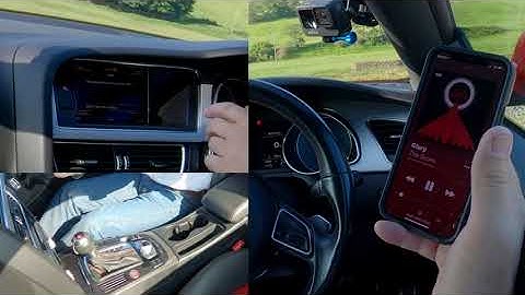 How to play music from a mobile through the bluetooth audio system in a 2015 Audi S5