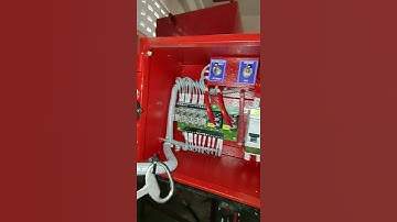 🔥 fire fighting engine panel