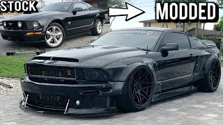 Transformation BEFORE & AFTER of my 2007 Mustang GT *Stock to Modded*