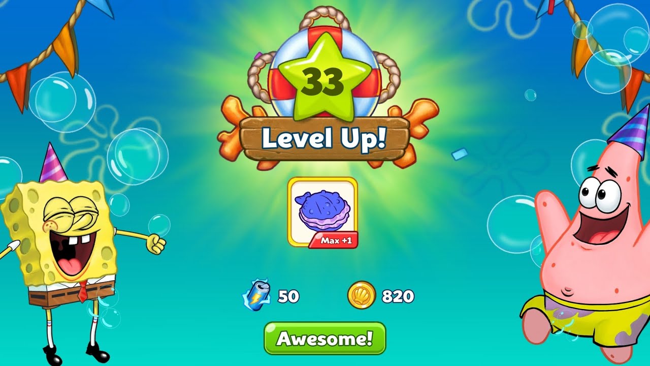 Spongebob game. NICKELODEON. 2024. LEVEL 33 YouTube