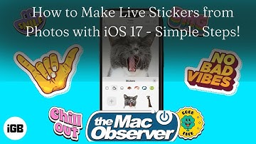 How to Make Live Stickers from Photos with iOS 17 - Simple Steps!