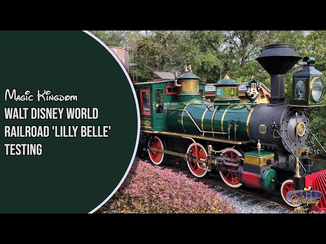 Walt Disney World Railroad Testing at Magic Kingdom