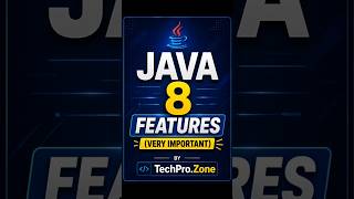 Master Java 8 Features 💻🔥Lambda, Stream API, Optional & more — all in one reel! #Java #Java8 #fyp