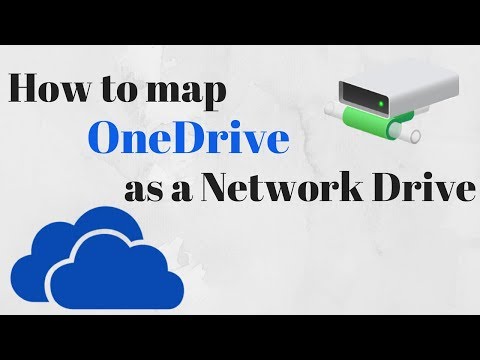 How to map Onedrive as a Network Drive