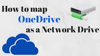 how to map onedrive as a network drive