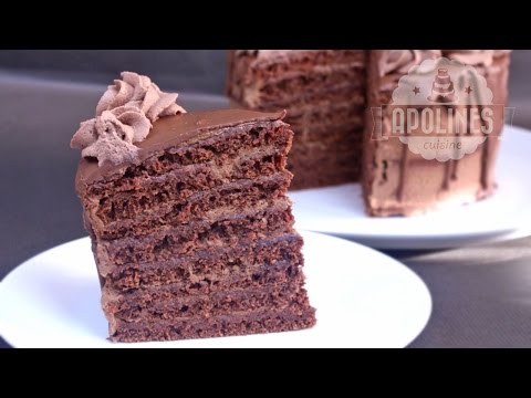 სწრაფი ტორტი ნაომი უჩვეულო ბისკვიტით - Chocolate cake w/ unusual biscuit
