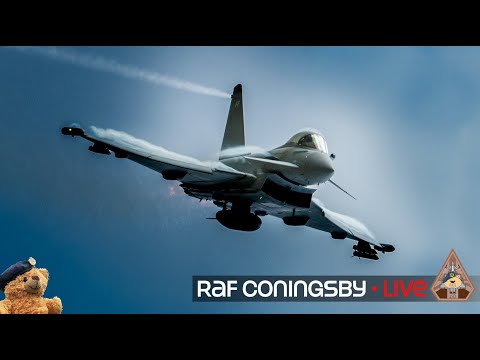 LIVE EUROFIGHTER TYPHOON FGR4 ACTION BOMBER COUNTY • QRA STATION RAF CONINGSBY 01.07.25