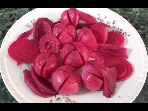 Red Onion Salad | Restaurant Style |सिरके वाले प्याज़ घर  मे