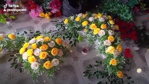 Gốc hoa trang trí background bộ 3cái