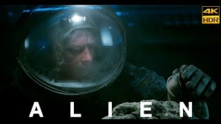 Alien (1979) Face Hugger Scene Movie Clip Upscale 4k UHD HDR - Dolby Vision Sigourney Weaver