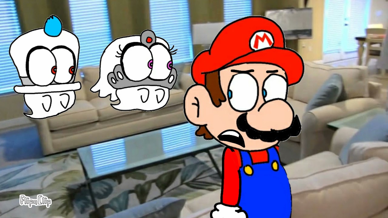 Cappy and Tiara Look at Mario Annoying Collab