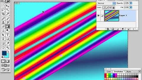 Photoshop 7 Tutorial - Gradient Tool