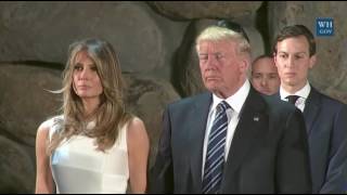 President Trump at Yad Vashem