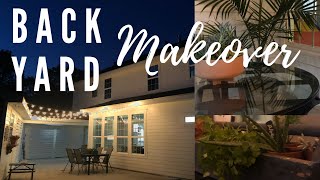 BACKYARD MAKEOVER | 2020 DECORATE OUTSIDE #withme | Bloom Creative Co.