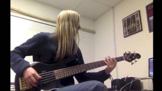 Video thumbnail of "Primal Scream - Rocks - Bass Cover by Aidan Hampson HD"