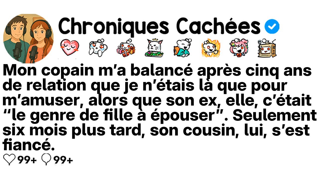 [COMPLET] Mon petit ami a dit que je n’étais qu’un amusement après cinq ans ensemble.