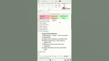 Auto Insert Date & Time When Checkbox is Checked in Excel! ✅⏱️