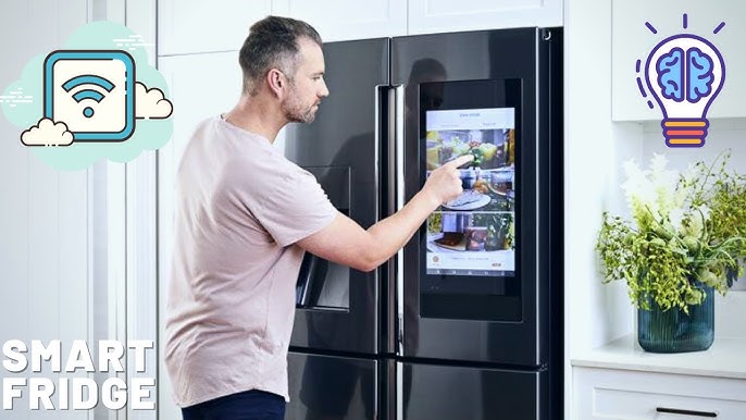 Samsung 26.7 cu. ft. Side-by-Side Smart Refrigerator with 21.5  Touch-Screen Family Hub Stainless Steel RS27T5561SR/AA - Best Buy