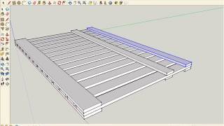 build a simple wooden gate This is a gate I built using some scrap wood. It was extremely easy and cheap. Music "Big Balls Guitar Riff" by http://www.