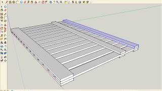 This is a gate I built using some scrap wood. It was extremely easy and cheap. Music "Big Balls Guitar Riff" by http://www.