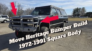 MOVE Bumpers Heritage Build - Most Aggressive Square Body Bumper Available