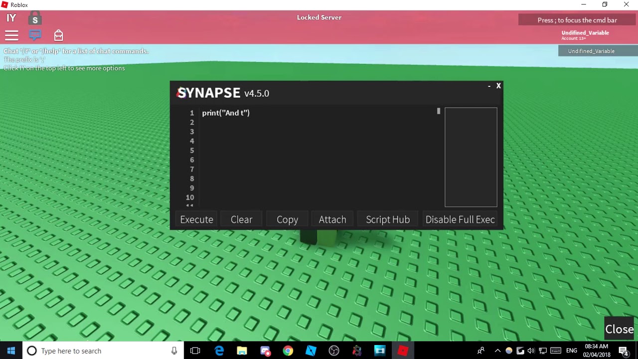 Release In Game Synapse Gui Op Supports Syn Api And