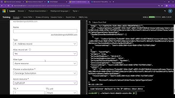 Microsoft Azure Create alias records for Azure DNS