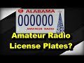 Amateur Radio License Plates - Should you get one?