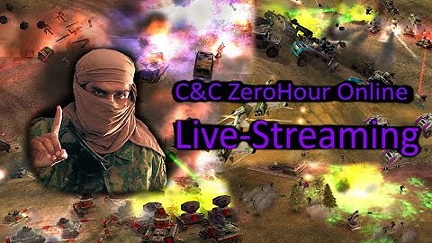 [Live] Classic no rules free for all games [C&C Zero Hour Online]